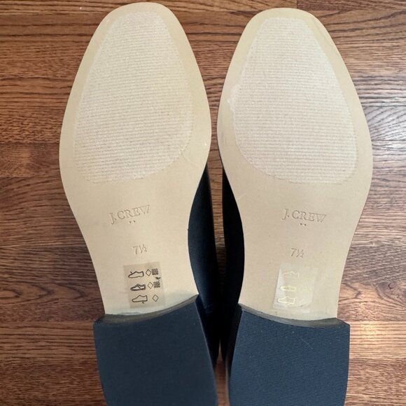 NEW J.Crew Factory Chelsea Boots | Black Ankle Booties Size 7.5 - Picture 10 of 12